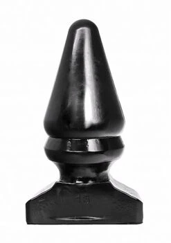 All Black Butt Plug - 7" / 17 Cm - AB79