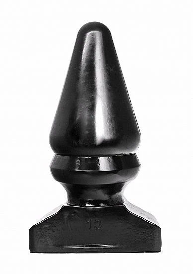 All Black Butt Plug - 7" / 17 Cm - AB79 1 All Black Butt Plug - 7" / 17 Cm - AB79