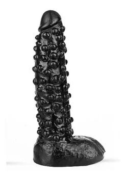 All Black Dark Crystal Dildo - DC23