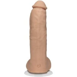 Chad White 8.5 Inch ULTRASKYN Cock With Removable Vac-U-Lock Suction Cup