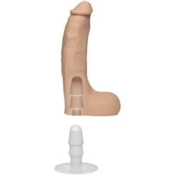 Chad White 8.5 Inch ULTRASKYN Cock With Removable Vac-U-Lock Suction Cup -Sex Shop chad white 8 5 inch ultraskyn cock with removable vac u lock suction cup 3