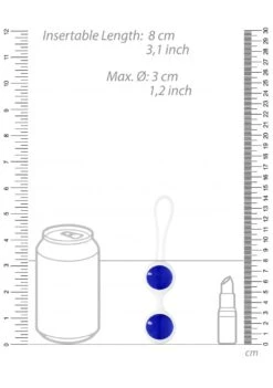 CHRYSTALINO Ben Wa Balls Medium -Sex Shop chrystalino ben wa balls medium 5