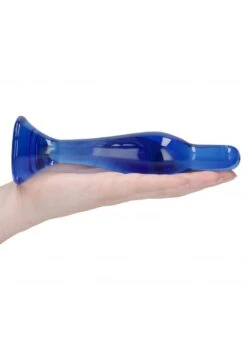 CHRYSTALINO Flask Anal Dildo - Blue
