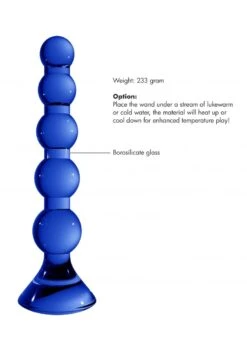 CHRYSTALINO Stretch Glass Dildo