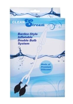Clean Stream Silicone Anal Catheter With Bulbs