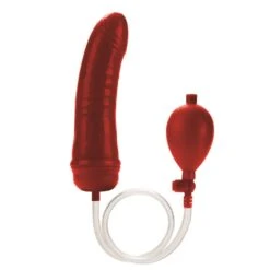 COLT Hefty Probe Inflatable Butt Plug - Red