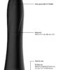 DISCRETION Classic Vibrator - Jewel