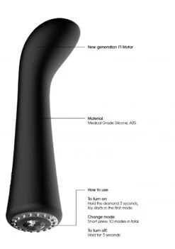 DISCRETION G-spot Vibrator Glimmer