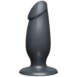Doc Johnson American Bombshell - Fat Man - Gun Metal Dildo