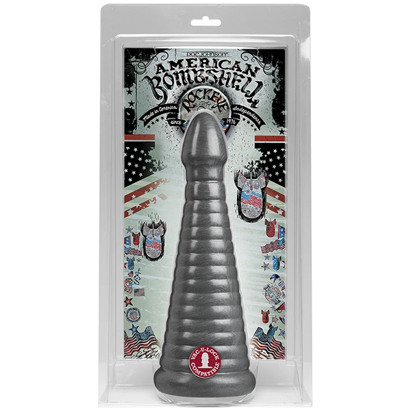 Doc Johnson American Bombshell - Rockeye - Gun Metal 1 Doc Johnson American Bombshell - Rockeye - Gun Metal