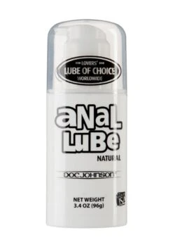 Doc Johnson Anal Lube - Mega Pump - Natural