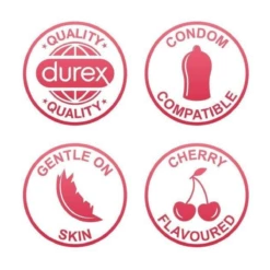 Durex Cherry Water Based Lube 100ml -Sex Shop durex cherry water based lube 100ml 3