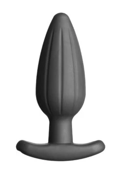 ElectraStim Silicone Noir Rocker Butt Plug - Large -Sex Shop electrastim silicone noir rocker butt plug large 2