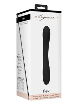 Elegance Double Ended Classic Vibrator - Flex 24 Elegance Double Ended Classic Vibrator - Flex -Sex Shop elegance double ended classic vibrator flex 11