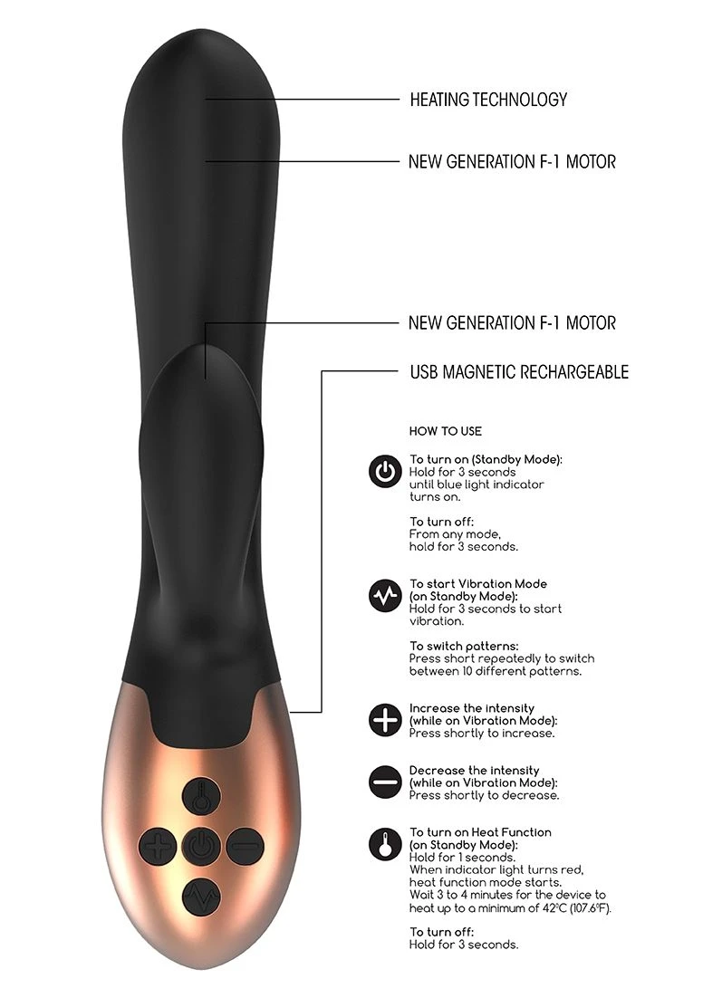 Elegance Heating G-Spot Vibrator - Exquisite 1 Elegance Heating G-Spot Vibrator - Exquisite