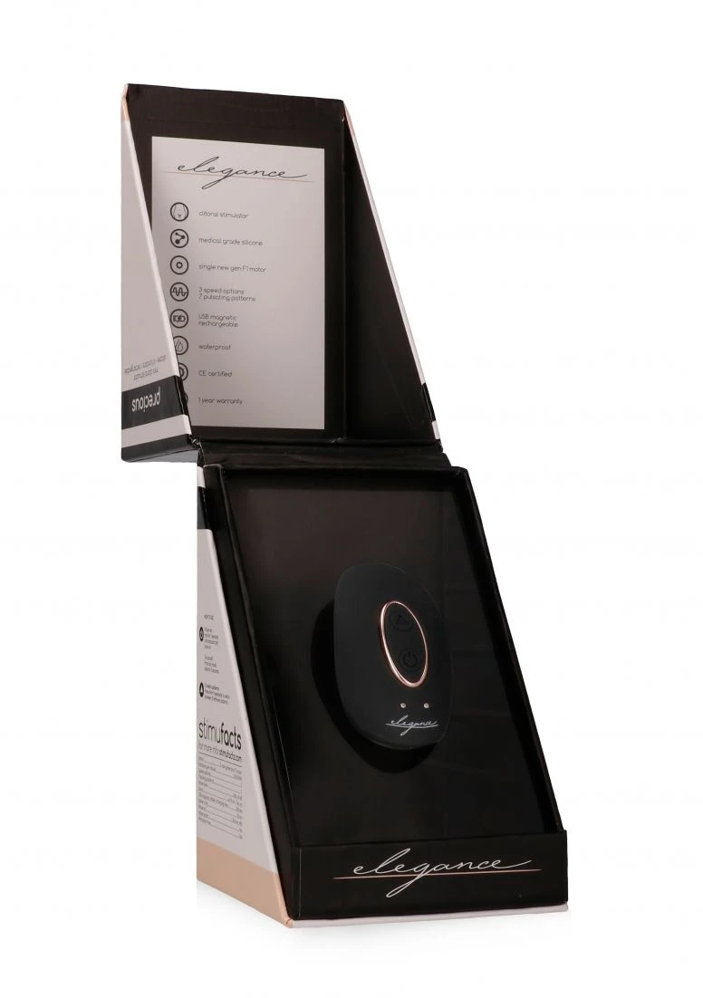 Elegance Mini Rechargeable Clitoral Stimulator - Precious 3 Elegance Mini Rechargeable Clitoral Stimulator - Precious - Image 3