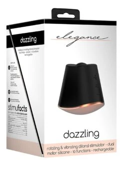 Elegance Rotating & Vibrating Clitoral Stimulator - Dazzling -Sex Shop elegance rotating vibrating clitoral stimulator dazzling 10