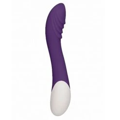 Frenzy Rechargeable Heating G-Spot Vibrator-purple