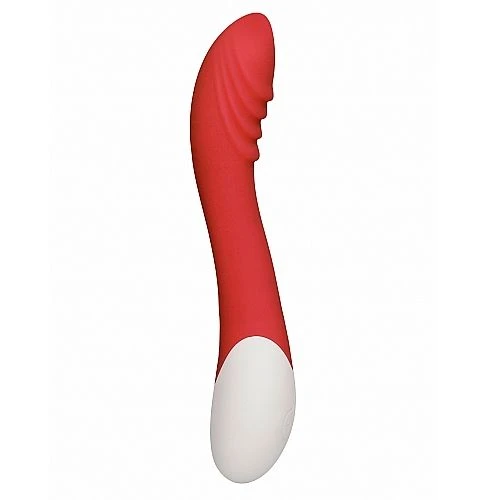 Frenzy Rechargeable Heating G-Spot Vibrator-Red 3 Frenzy Rechargeable Heating G-Spot Vibrator-Red - Image 3