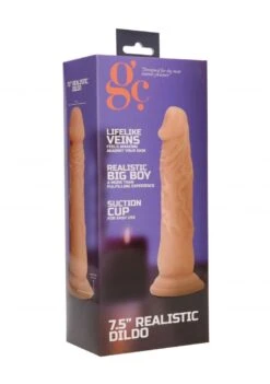 GC 7.5 Inch Realistic Dildo - Flesh -Sex Shop gc 7 5 inch realistic dildo flesh 7