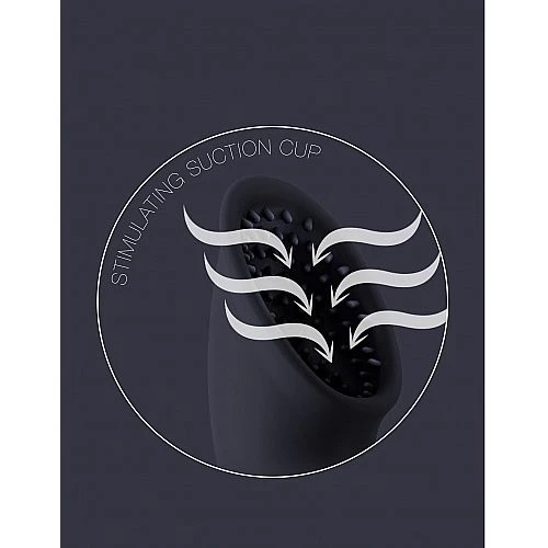 HIKY Rabbit With Clitoral Suction Cup-Black 5 HIKY Rabbit With Clitoral Suction Cup-Black - Image 5