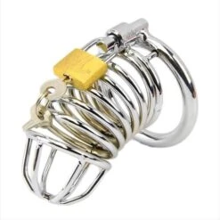 Impound Spiral Male Chastity Device -Sex Shop impound spiral male chastity device 3