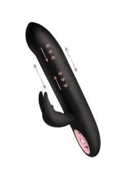 Inmi Royal Rabbits 10X Dancing Bead Rabbit Vibrator - Black -Sex Shop inmi royal rabbits 10x dancing bead rabbit vibrator black 3