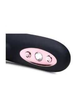 Inmi Royal Rabbits Bunny Thrust 10X Thrusting Rabbit Vibrator - Black -Sex Shop inmi royal rabbits bunny thrust 10x thrusting rabbit vibrator black 10