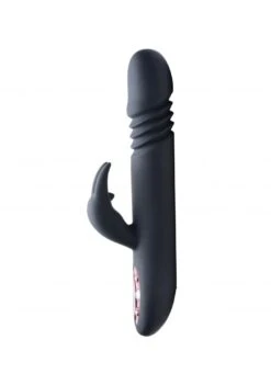 Inmi Royal Rabbits Bunny Thrust 10X Thrusting Rabbit Vibrator - Black -Sex Shop inmi royal rabbits bunny thrust 10x thrusting rabbit vibrator black 15