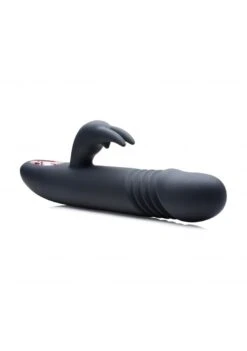 Inmi Royal Rabbits Bunny Thrust 10X Thrusting Rabbit Vibrator - Black -Sex Shop inmi royal rabbits bunny thrust 10x thrusting rabbit vibrator black 2