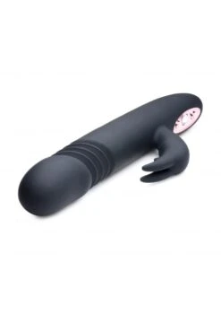 Inmi Royal Rabbits Bunny Thrust 10X Thrusting Rabbit Vibrator - Black -Sex Shop inmi royal rabbits bunny thrust 10x thrusting rabbit vibrator black 8