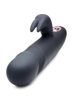 Inmi Royal Rabbits Bunny Thrust 10X Thrusting Rabbit Vibrator - Black -Sex Shop inmi royal rabbits bunny thrust 10x thrusting rabbit vibrator black 9
