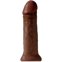 King Cock 11 Inch Dildo With Suction Cup-Brown