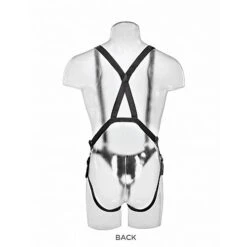 King Cock 11 Inch Two Cocks One Hole Hollow Strap-On Realistic Dildo-Flesh -Sex Shop king cock 11 inch two cocks one hole hollow strap on realistic dildo flesh 5