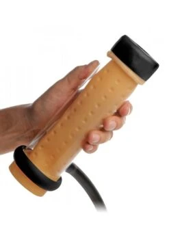 LoveBotz Textured Milker Cylinder - Skin -Sex Shop lovebotz textured milker cylinder skin 3