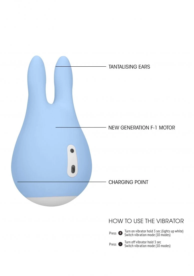 Loveline Clitoral Stimulator Vibrator Sugar Bunny 2 Loveline Clitoral Stimulator Vibrator Sugar Bunny - Image 2