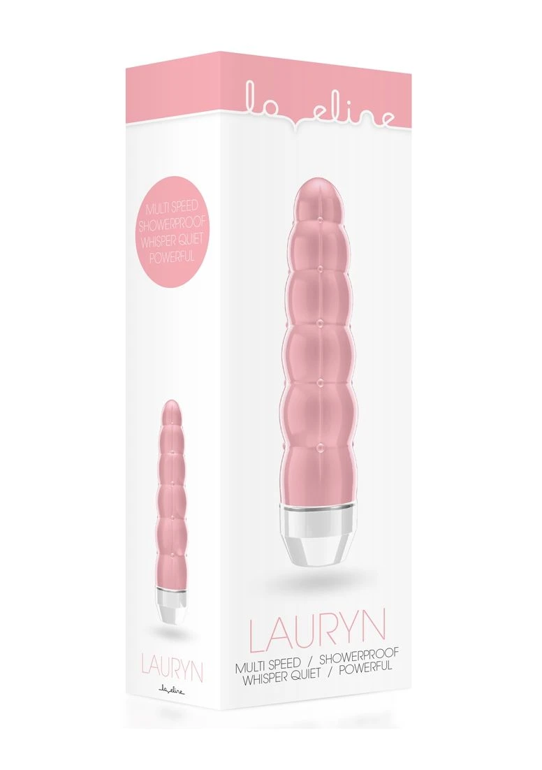 Loveline Lauryn Classic Vibrator - Pink 1 Loveline Lauryn Classic Vibrator - Pink