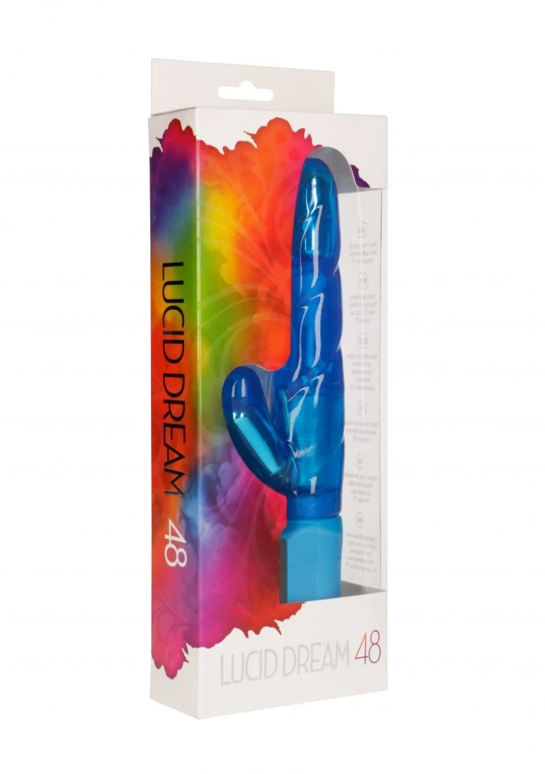 Lucid Dream No. 48 Squirmy - Blue 1 Lucid Dream No. 48 Squirmy - Blue