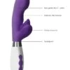 Luna Ares Rechargeable Rabbit Vibrator - Purple