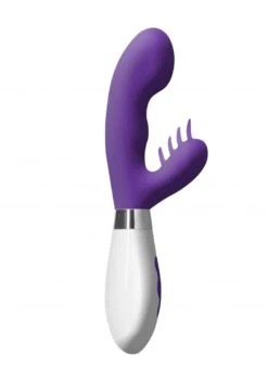 Luna Ares Rechargeable Rabbit Vibrator - Purple -Sex Shop luna ares rechargeable rabbit vibrator purple 5