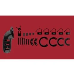 Man|Cage Model 06 Chastity Device 5.5 Inch Cock Cage -Sex Shop man cage model 06 chastity device 5 5 inch cock cage 3