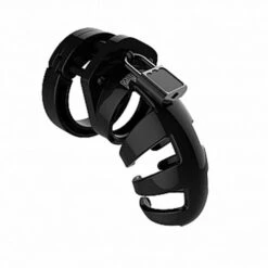 ManCage Model 02 Chastity Cock Cage Device 3.5 Inches -Black
