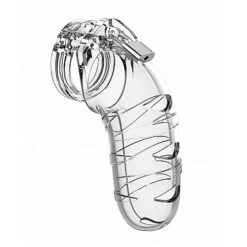 ManCage Model 05 Chastity Cock Cage Device 5.5 Inches-Clear -Sex Shop mancage model 05 chastity cock cage device 5 5 inches clear 3