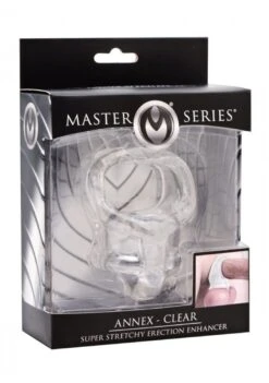 Master Series Annex Clear Super Stretchy Erection Enhancer - Transparent