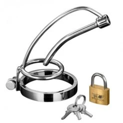 Master Series Asylum Locking Chastity Urehtral Brace