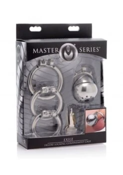 Master Series Exile Deluxe Locking Stainless Steel Confinement Cage