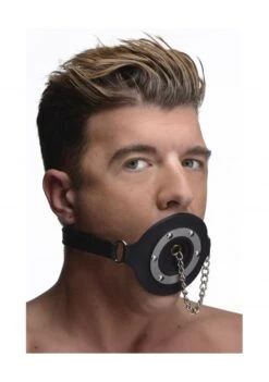 Master Series Pie Hole Silicone Feeding Gag - Black -Sex Shop master series pie hole silicone feeding gag black 11