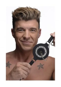 Master Series Pie Hole Silicone Feeding Gag - Black -Sex Shop master series pie hole silicone feeding gag black 12