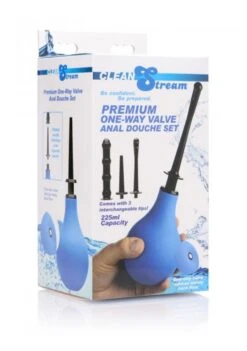 Master Series Premium One-way Valve Anal Douche Set