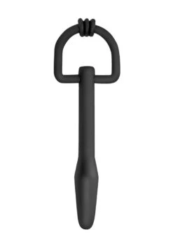 Master Series Silicone Cum-Thru D-Ring Penis Plug